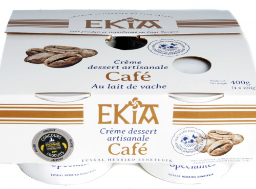 Bastidarra – Ekia - Crème Dessert Café 4*100gr