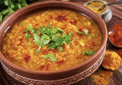 Graines Précieuses - *Recette végétalienne* Soupe de légumes au blé vert concassée et coriandre fraîche