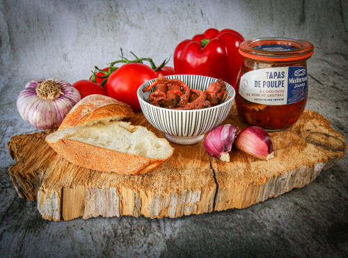 Méditerranée Sauvage - Tapas de Poulpe à l'Occitane - Ail Rose de Lautrec