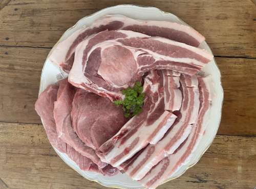 Aymonier Viandes - Colis longe de porc découpée 8kg