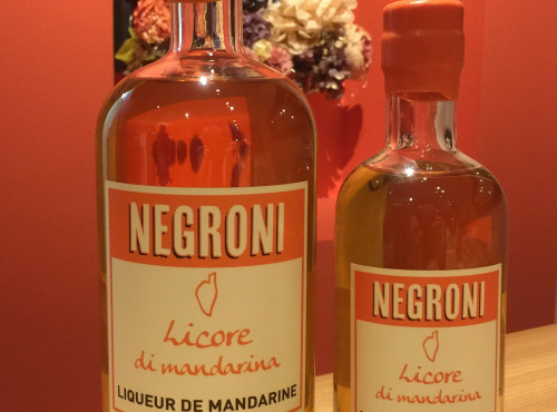 Depuis des Lustres - Comptoir Corse - Negroni Liqueur Artisanale Corse de Mandarine