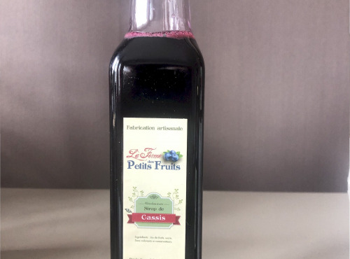 La Ferme des petits fruits - Sirop De Myrtilles - 25cl