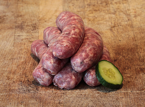 Nature viande - Domaine de la Coutancie - Saucisses forestières de veau BIO 500 g