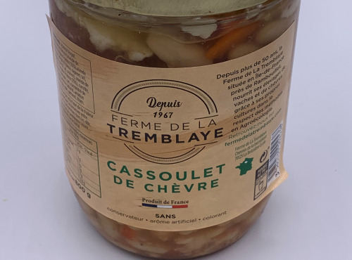 Ferme de La Tremblaye - Cassoulet de chèvre