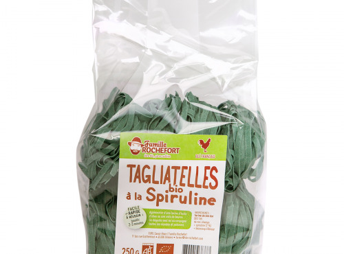 Famille Rochefort - Tagliatelles bio à la spiruline 250g