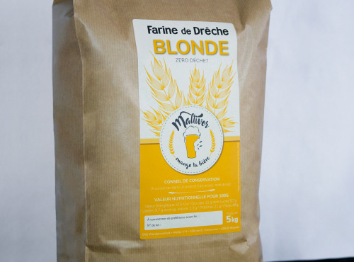 Maltivor - Farine de Drêche de Bière Blonde BIO – 5 kg