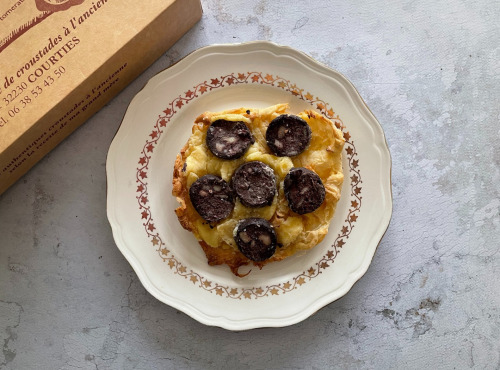 Les Croustades d'Isabelle - Croustades individuelles Salée boudin noir, pomme, compote x4