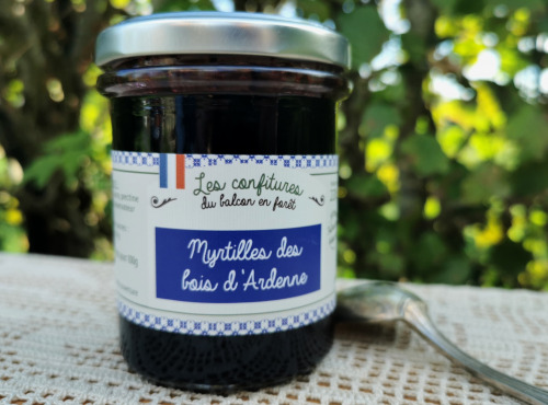 Le Balcon en Forêt - Confiture de Myrtilles des bois d'Ardenne - 220 g