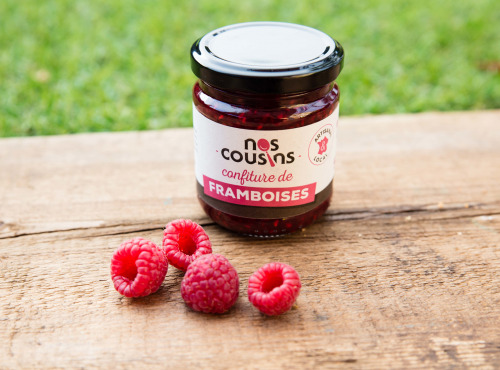 Nos cousins Conserverie - Confiture De Framboise 240g