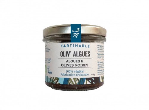 Marinoë - Tartinable Oliv'algues : Algues & Olives noires