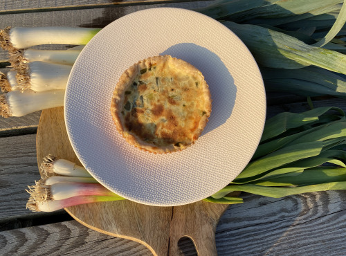 Ferme Sinsac - Tartelettes au Poireaux et parmesan