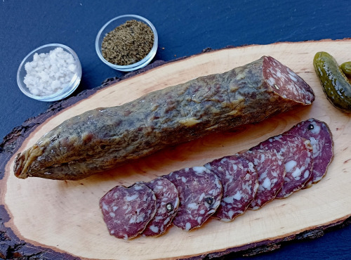 Mas de Monille - Saucisson sec 200g - Porc noir gascon