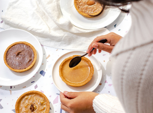 La Jolie Tarte - Tartelette au caramel et rhum vanillé - 60g