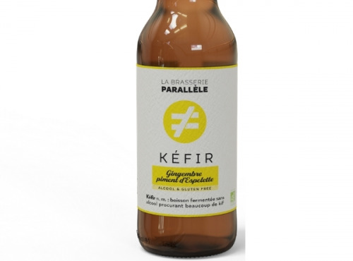 La Brasserie Parallèle - Kéfir de Fruits - Kéfir de Fruits - Pack "Kiffeur de Gingembre" - 9x33cl