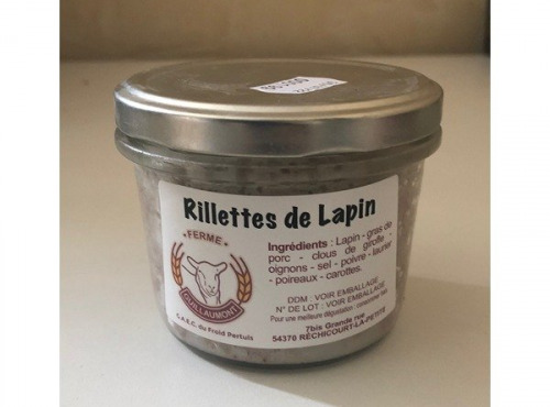 Ferme Guillaumont - Rillettes de lapin