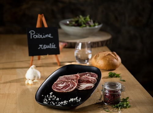 Charcuterie Commenges - Poitrine roulée en tranche