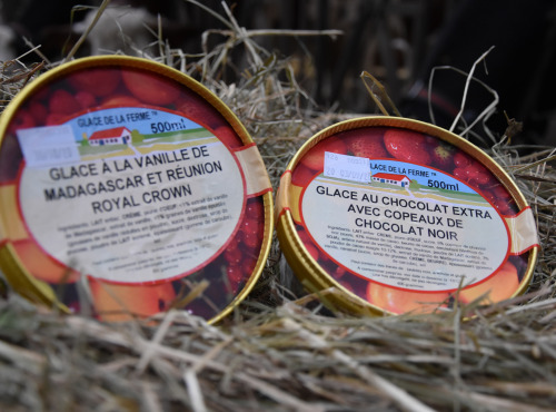 Les Glaces de la Promesse - Glace Vanille Madagascar Et Chocolat Extra 2x 500 Ml