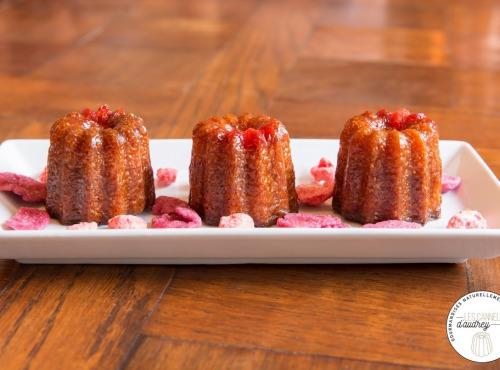 Les Cannelés d'Audrey - Cannelés Grenadine - 9 cannelés - Sans gluten