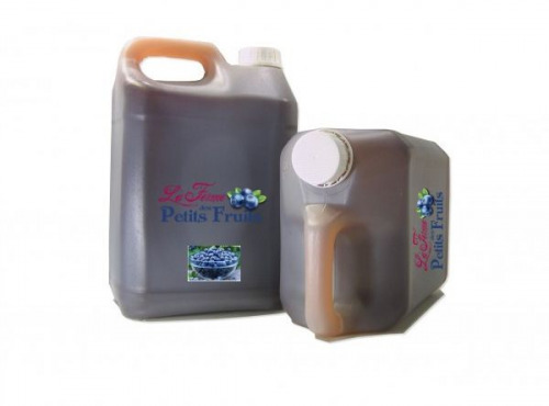 La Ferme des petits fruits - 2 Bidons 5 L de Vinaigre à la Myrtilles (10 Litres)