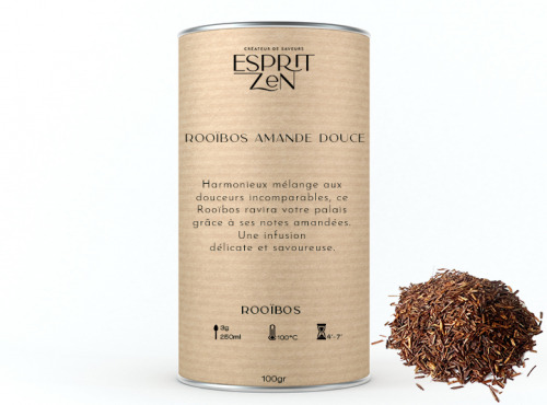 Esprit Zen - Rooïbos "Amande Douce" - Boite 100g