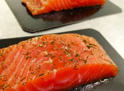 HLB TRAITEUR- (Ô'Gravlaks PREMIUM) - Saumon Gravlax (sans antibiotique) - Baron de 150g [SURGELÉ]