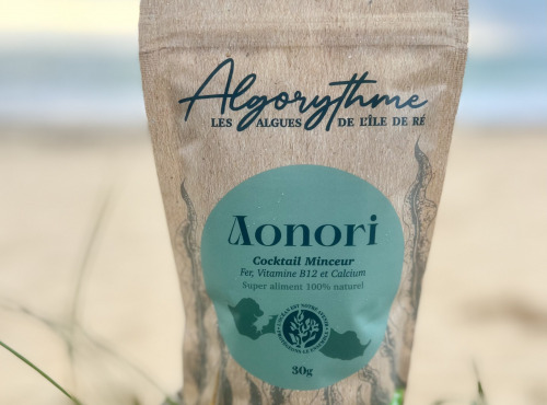 Les Algues de l’Île de Ré - Aonori 30g - Algues bio d’exception déshydratées