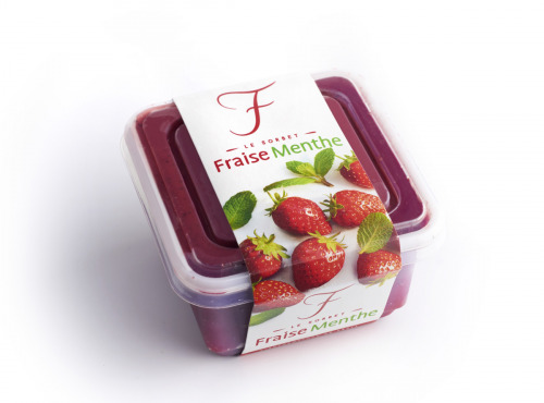 La Fraiseraie - Sorbet Fraise-Menthe 50 cl