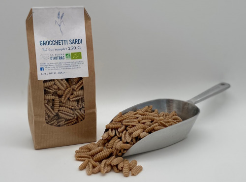 La Ferme d’Autrac - Gnocchetti Sardi à la farine de blé dur BIO 250g