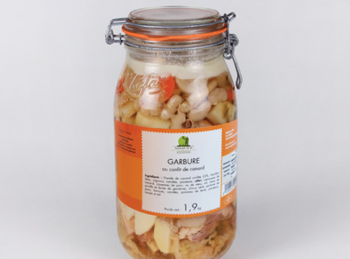 Maison Tête - Garbure au confit de canard 1900g