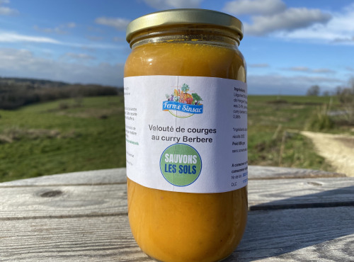 Ferme Sinsac - Velouté de courges au curry Berbere