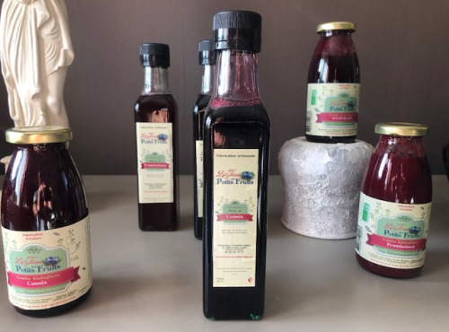 La Ferme des petits fruits - Sirop De Cassis - 25cl