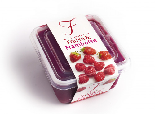 La Fraiseraie - Sorbet Fraise-Framboise 1L