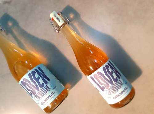 Brasserie L'Indispensable LOVEN Kombucha - Kombucha Original (thé vert & thé noir) - 3x75cl