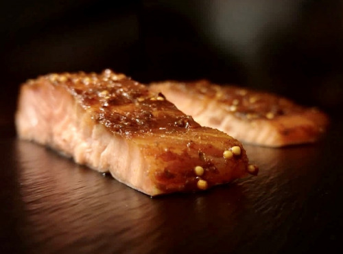 Thierry Salas, fumage artisanal - Pavé de saumon fumé à chaud - 250g