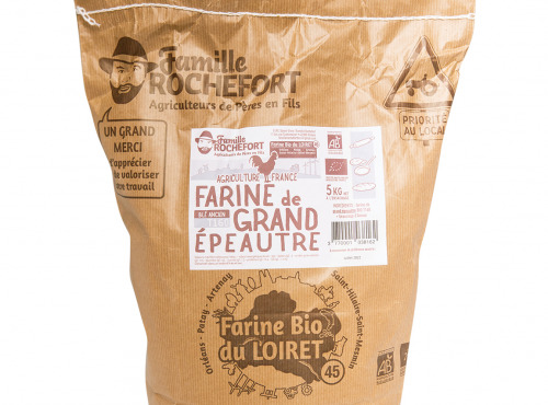 Famille Rochefort - Farine de grand épeautre bio 5kg