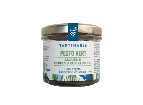 Marinoë - Tartinable Pesto Vert : Algues & Herbes aromatiques