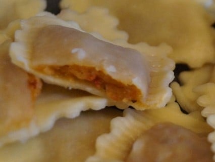 Lioravi, l'authentique pâte fraîche ! - [SURGELE] Colis Raviolis Tomate/mozzarella 4x500g