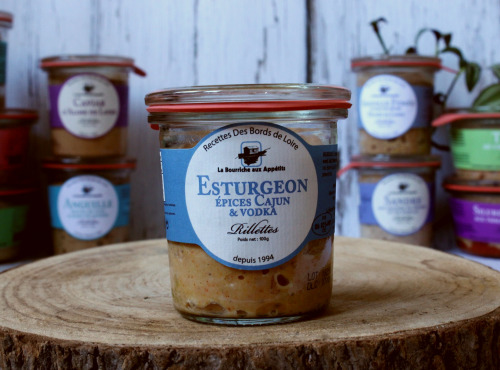 La Bourriche aux Appétits - Rillettes d'Esturgeon Vodka et Épices Cajun