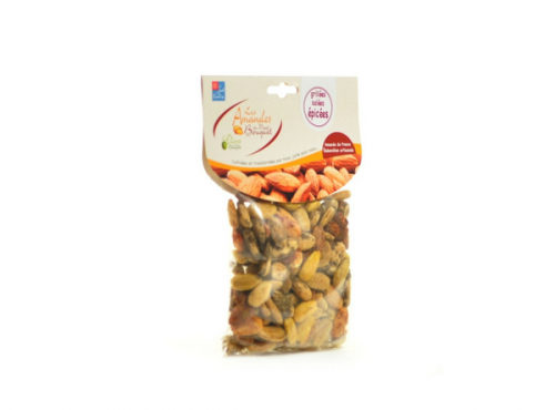 Les amandes et olives du Mont Bouquet - Amandes mélange épicé 200g