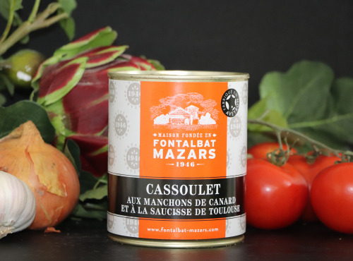 Fontalbat Mazars - cassoulet aux manchons de canard et à la saucisse de toulouse