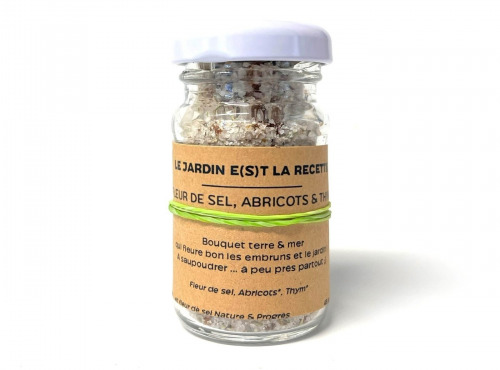 LE JARDIN E(S)T LA RECETTE - Fleur de sel Abricot & Thym