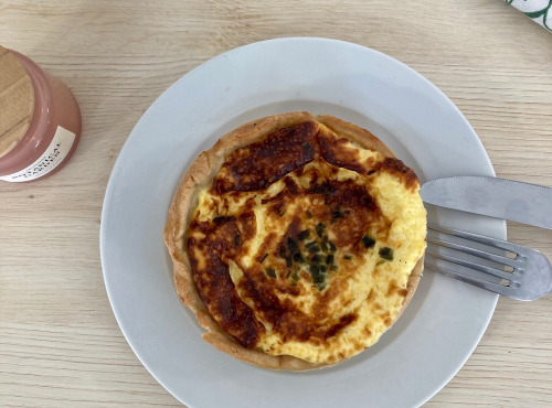 Le Pain d'Hervé - Quiche au Chèvre