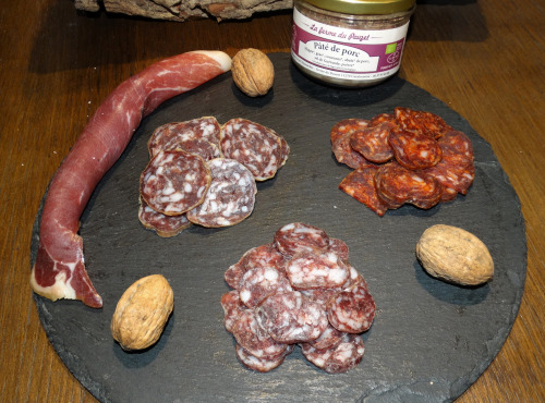 La Ferme du Pouzet - Panier Apéro : assortiment de charcuterie bio 2 personnes