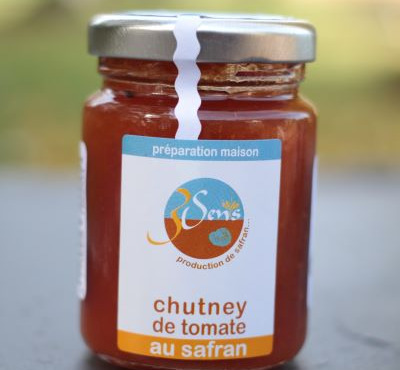 Berry 3 Sens - Chutney De Tomate Au Safran