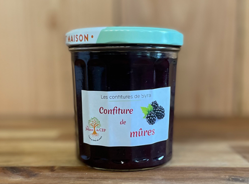 Les Jardins du CEP - Sève du Jardin - Confiture de mûres