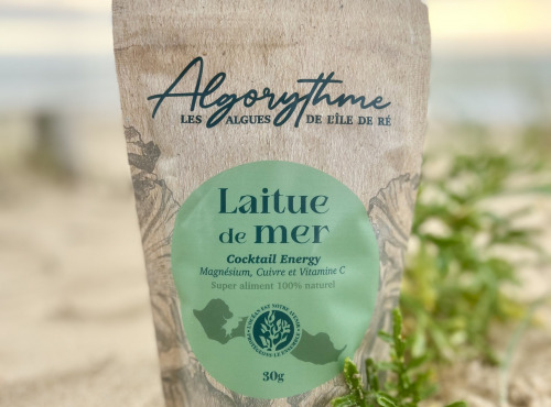 Les Algues de l’Île de Ré - Laitue de Mer 30g - Algues bio d’exception d’exception déshydratées