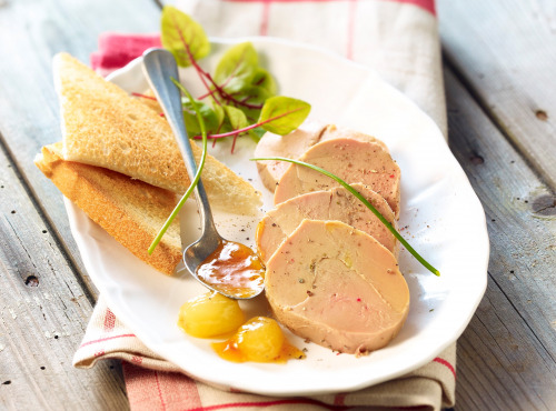 A la Truffe du Périgord - Foie Gras De Canard Entier Mi Cuit Au Torchon 400g