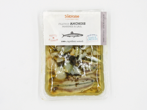 Ô'Poisson - Filets D'anchois Marinés À L'ail