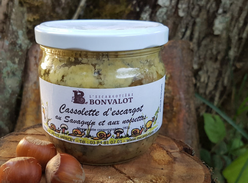 L’escargotière BONVALOT - Cassolette d'Escargot au Savagnin et aux Noisettes