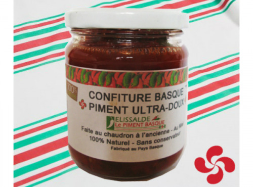 Elissalde Le Potager Basque - Confiture De Piment Du Pays-basque À L'ancienne Et Au Miel